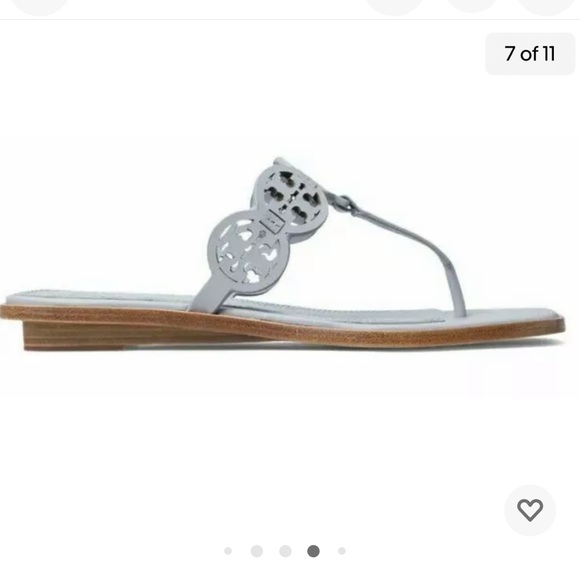 Tory Burch Tiny Miller Thong Sandals. - Picture 6 of 16